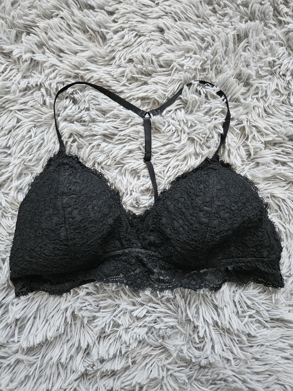 Aries Lace Bralette - Black